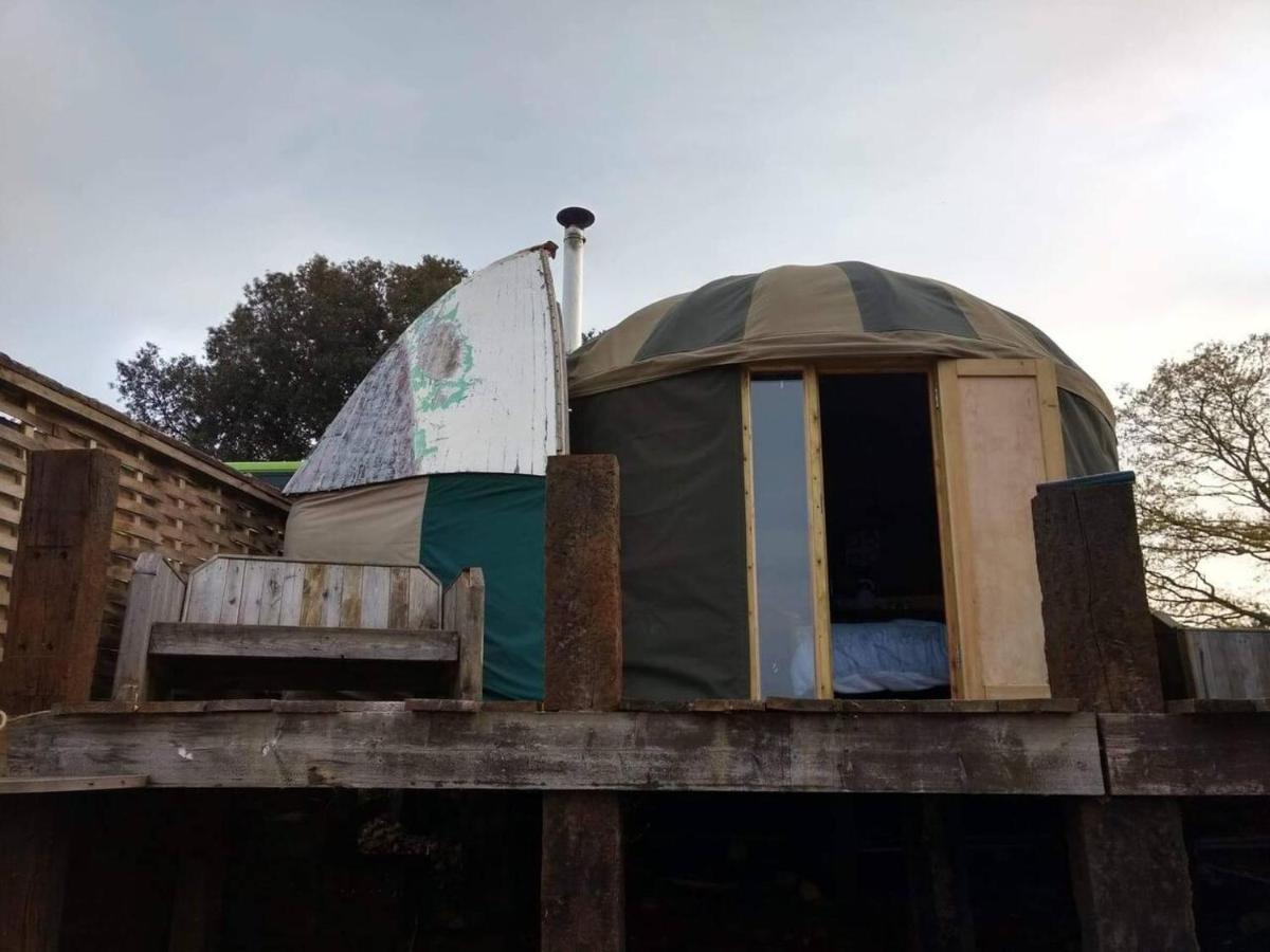 Bembridge Harbour Yurt - Log Burner - Wifi Villa Exteriör bild